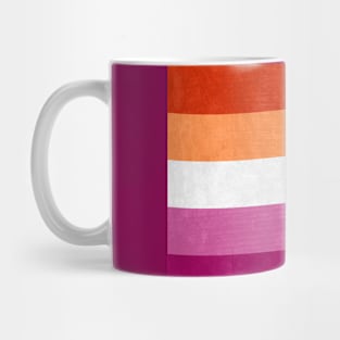 Be Proud of Yourself - Lesbian Pride Mug